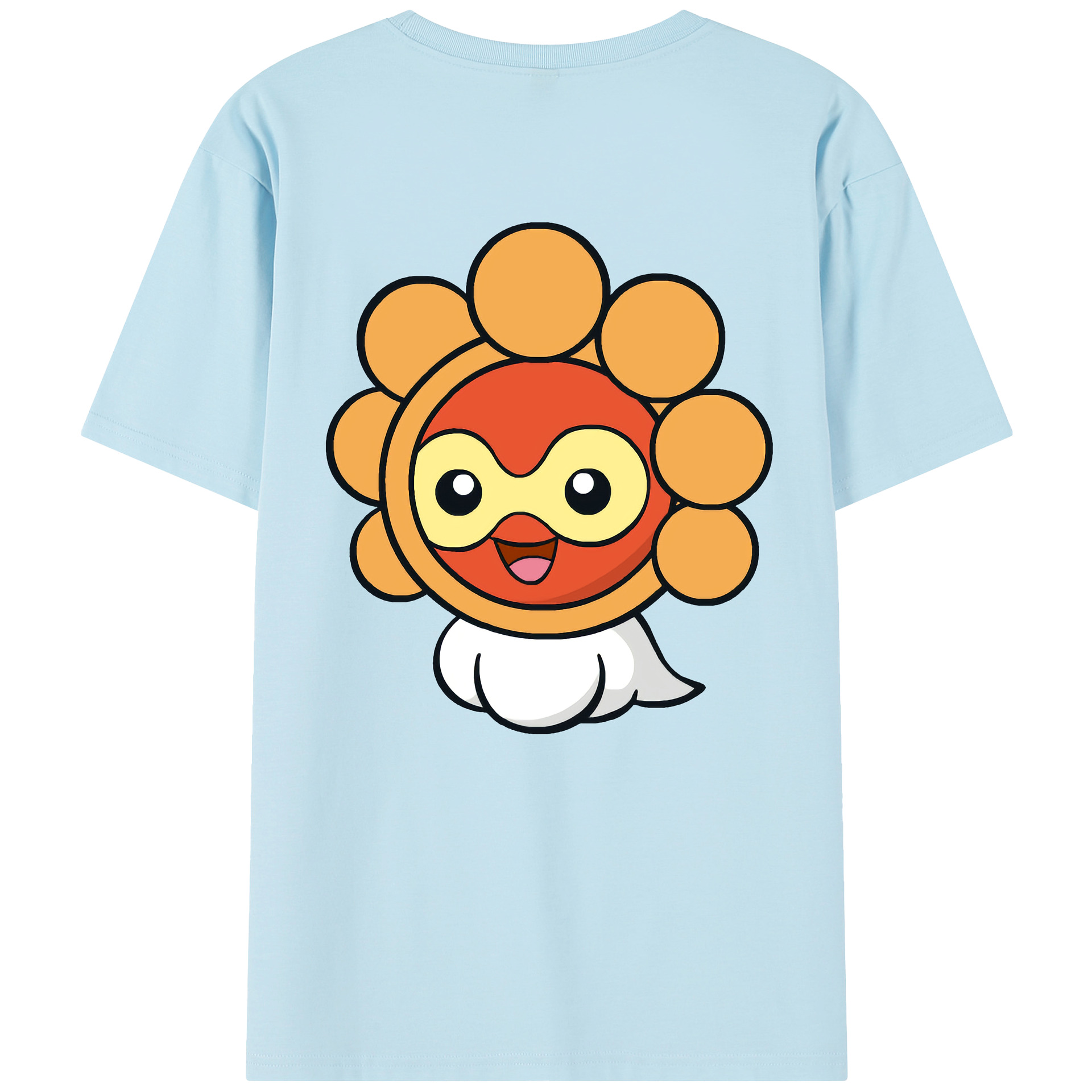 （画像用） ポケットモンスター Pokémon 綿100％半袖Tシャツ（背面プリント）